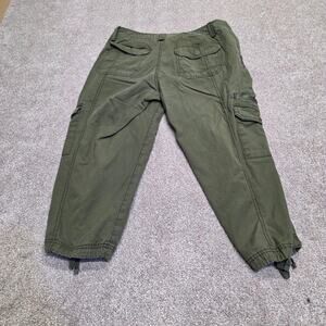 y2k grunge Gorpcore Military Cargo Ripstop Eddie Bauer jogger M Tactical Utility